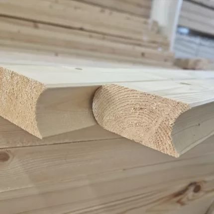 Брус лунный паз Борисов